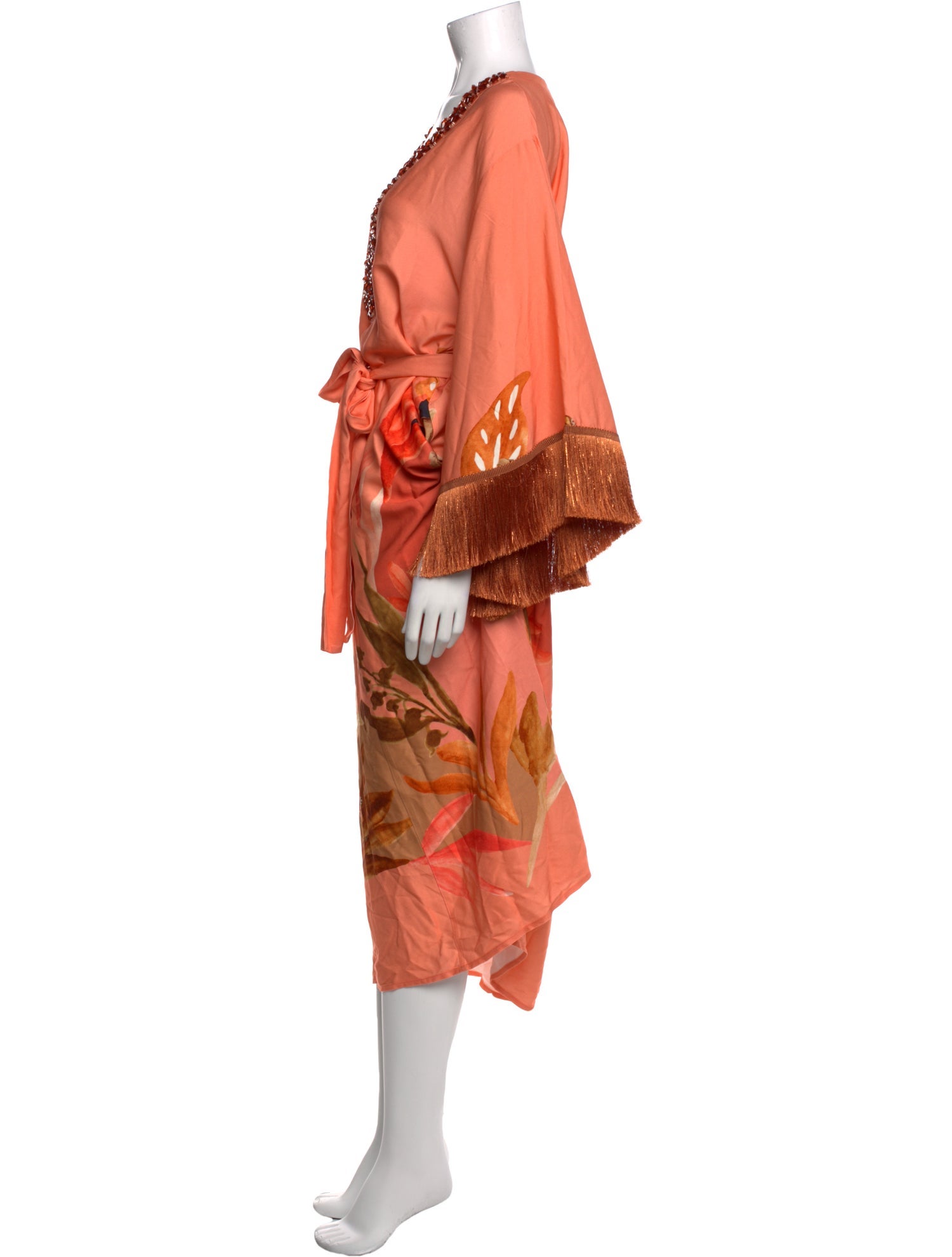 PatBO Printed Long Dress