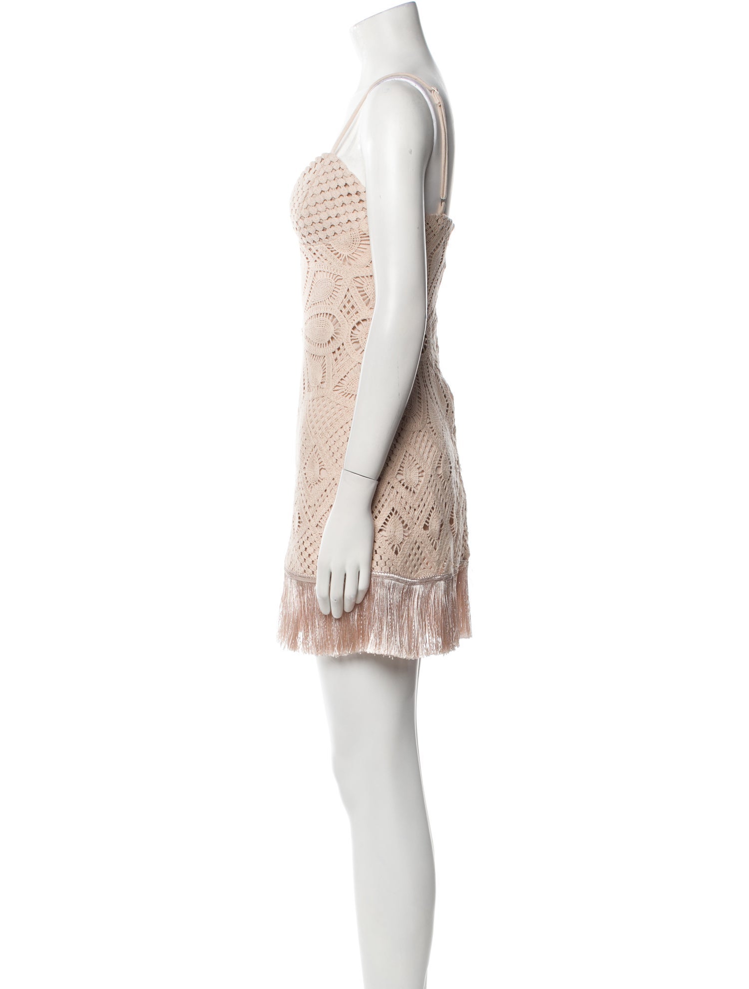 PatBO V-Neck Mini Dress