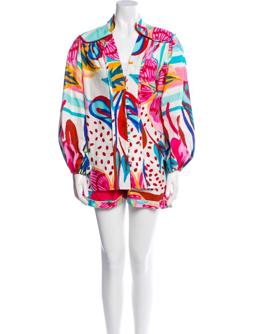 PatBO Printed Short Set