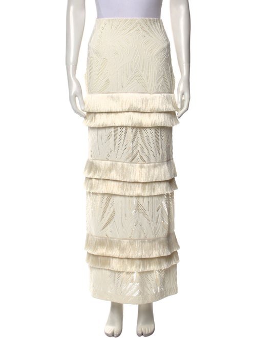 PatBO Lace Pattern Long Skirt