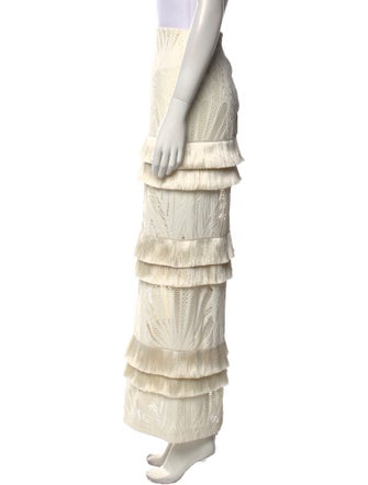 PatBO Lace Pattern Long Skirt