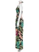 PatBO Printed Halterneck Jumpsuit