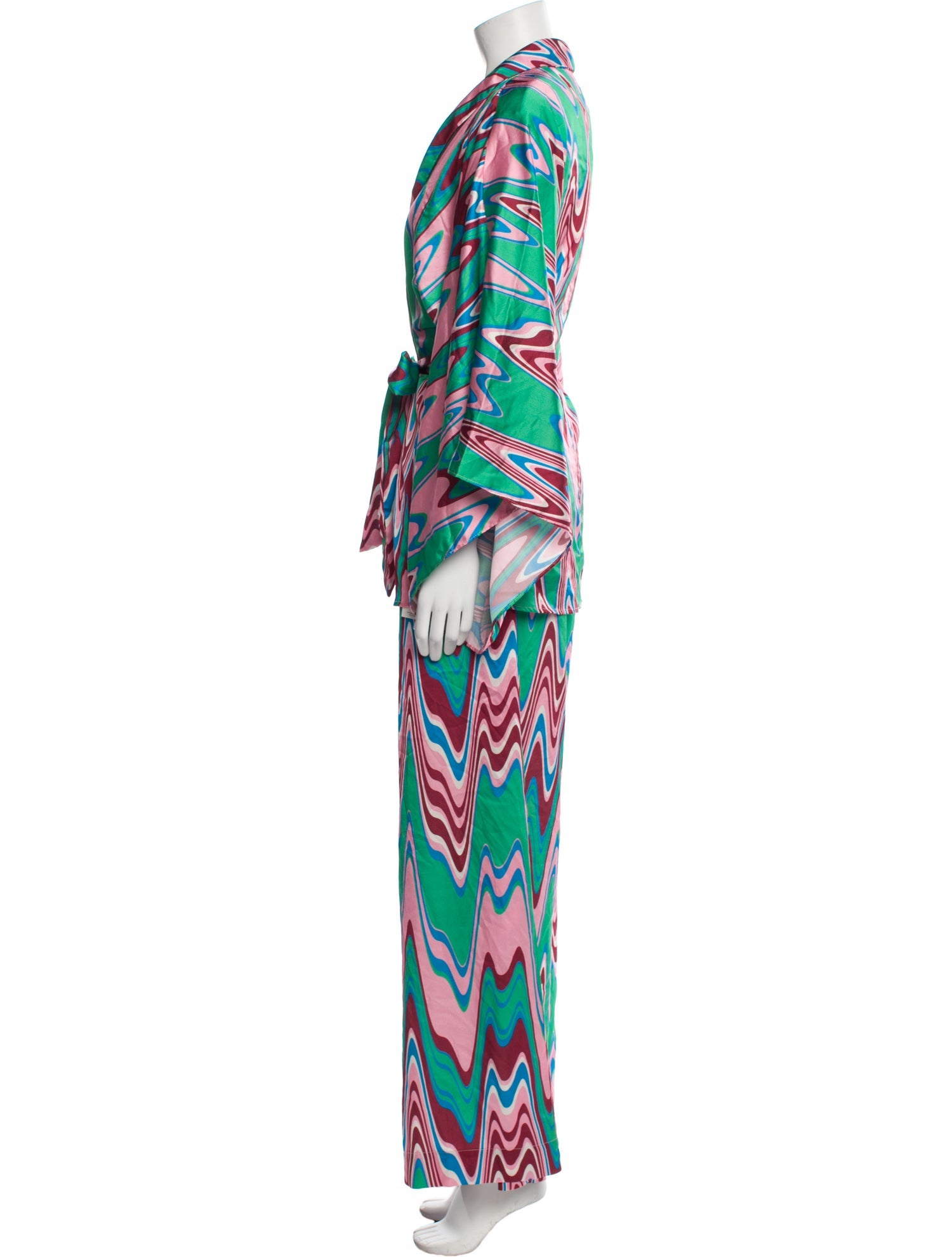 PatBO Printed Pant Set