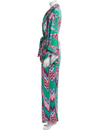 PatBO Printed Pant Set