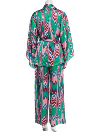 PatBO Printed Pant Set