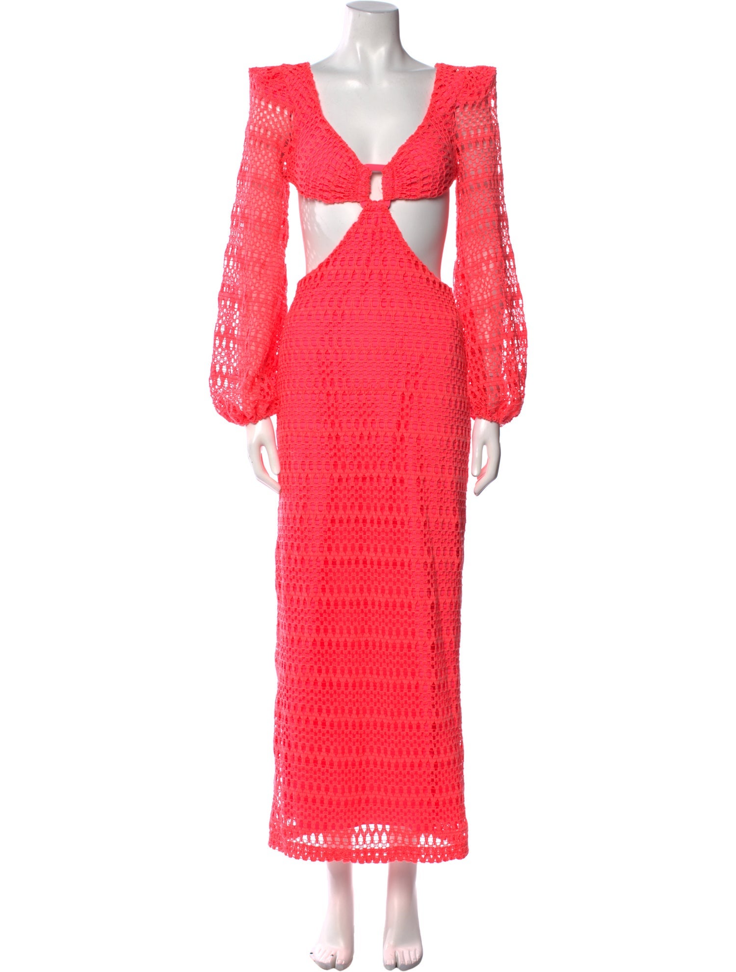 PatBO V-Neck Long Dress