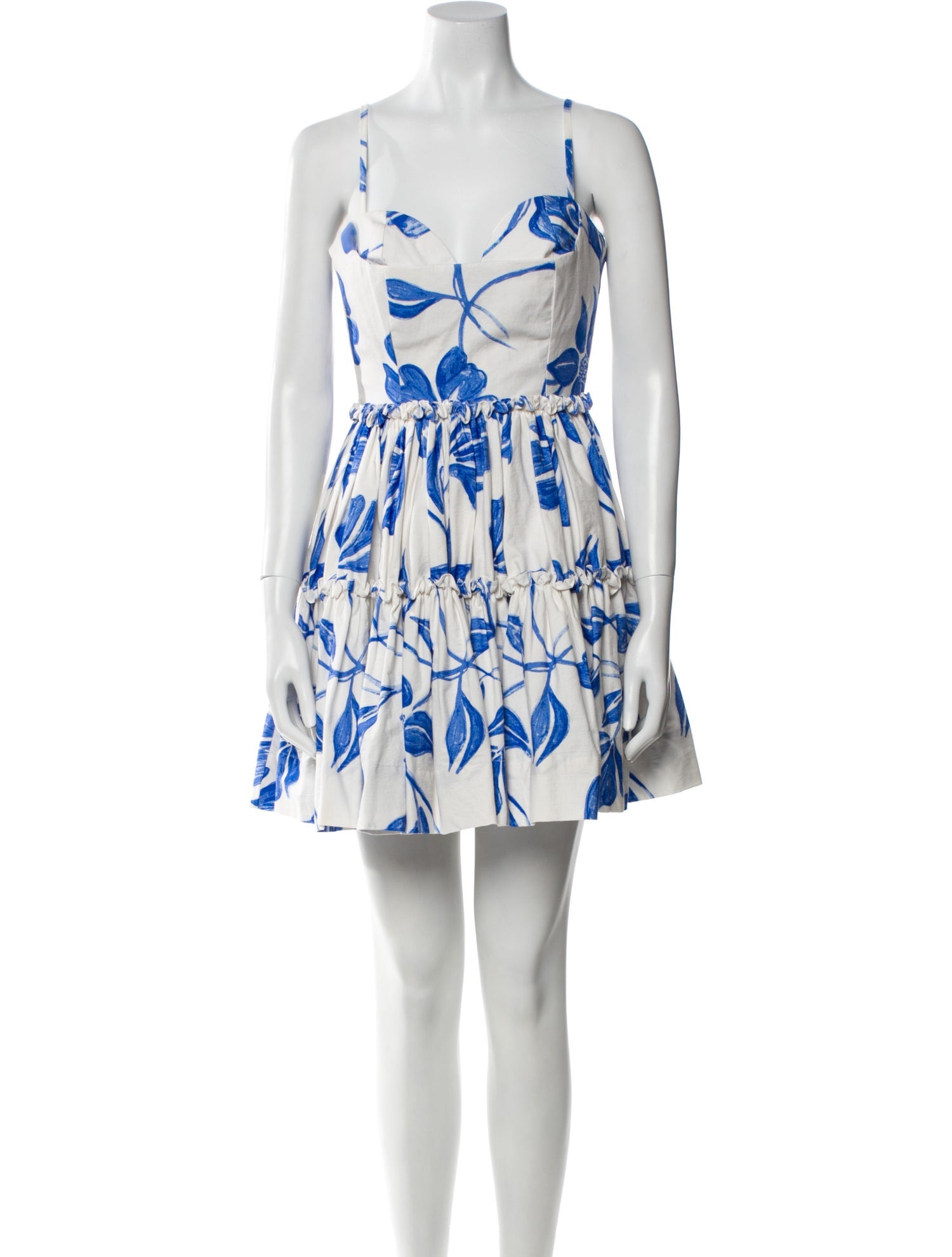 PatBO Floral Print Mini Dress