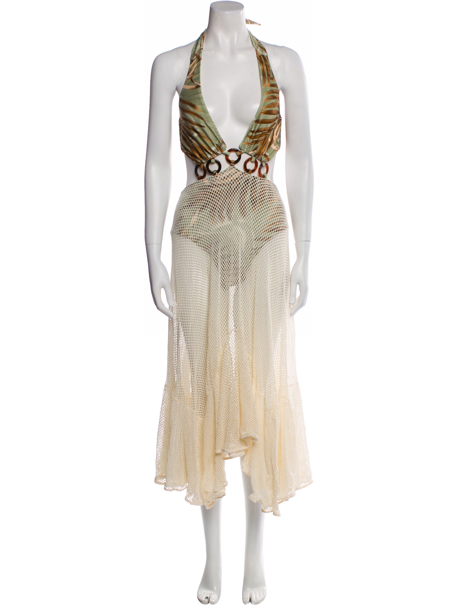 PatBO Printed Midi Length Dress