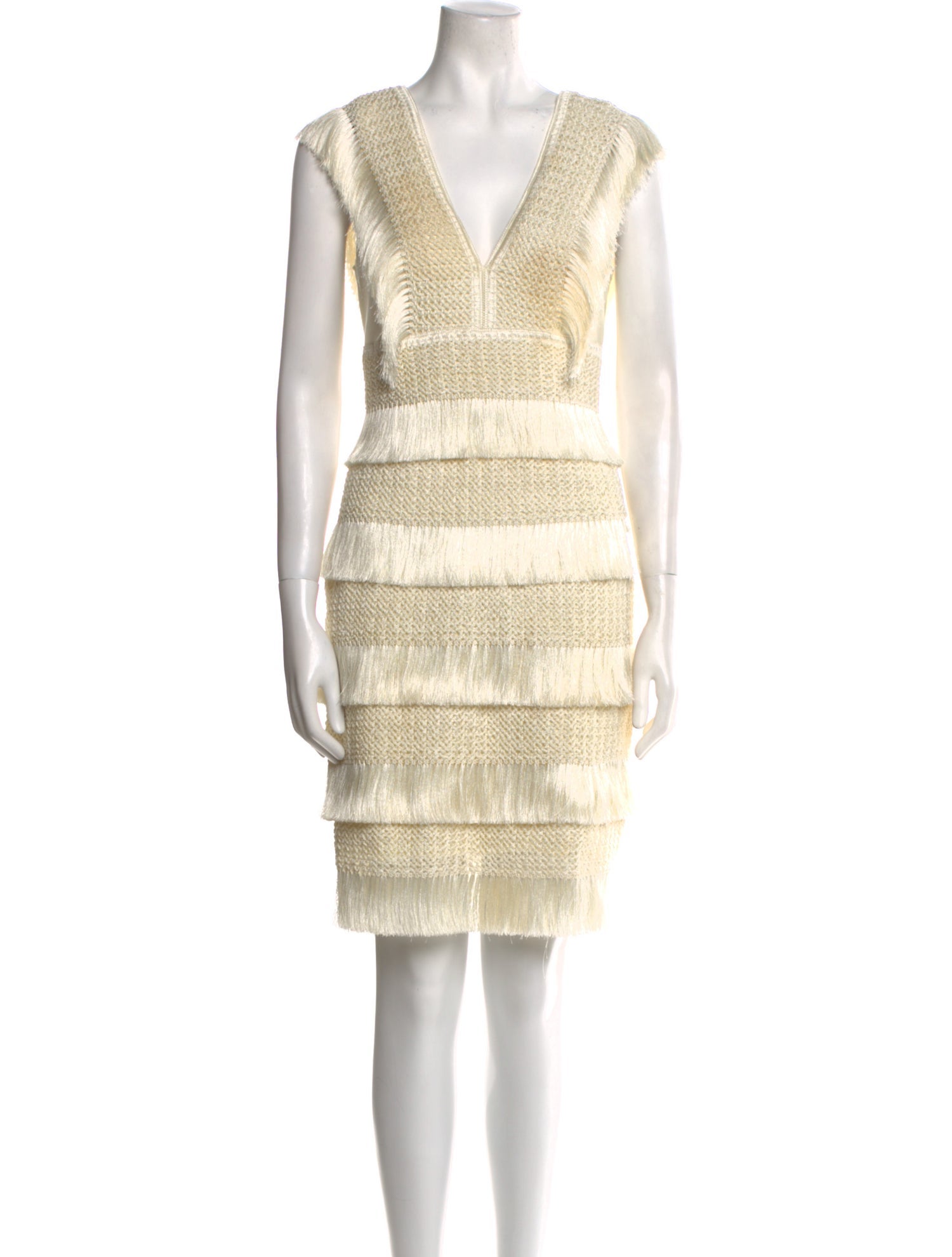 PatBO Striped Mini Dress