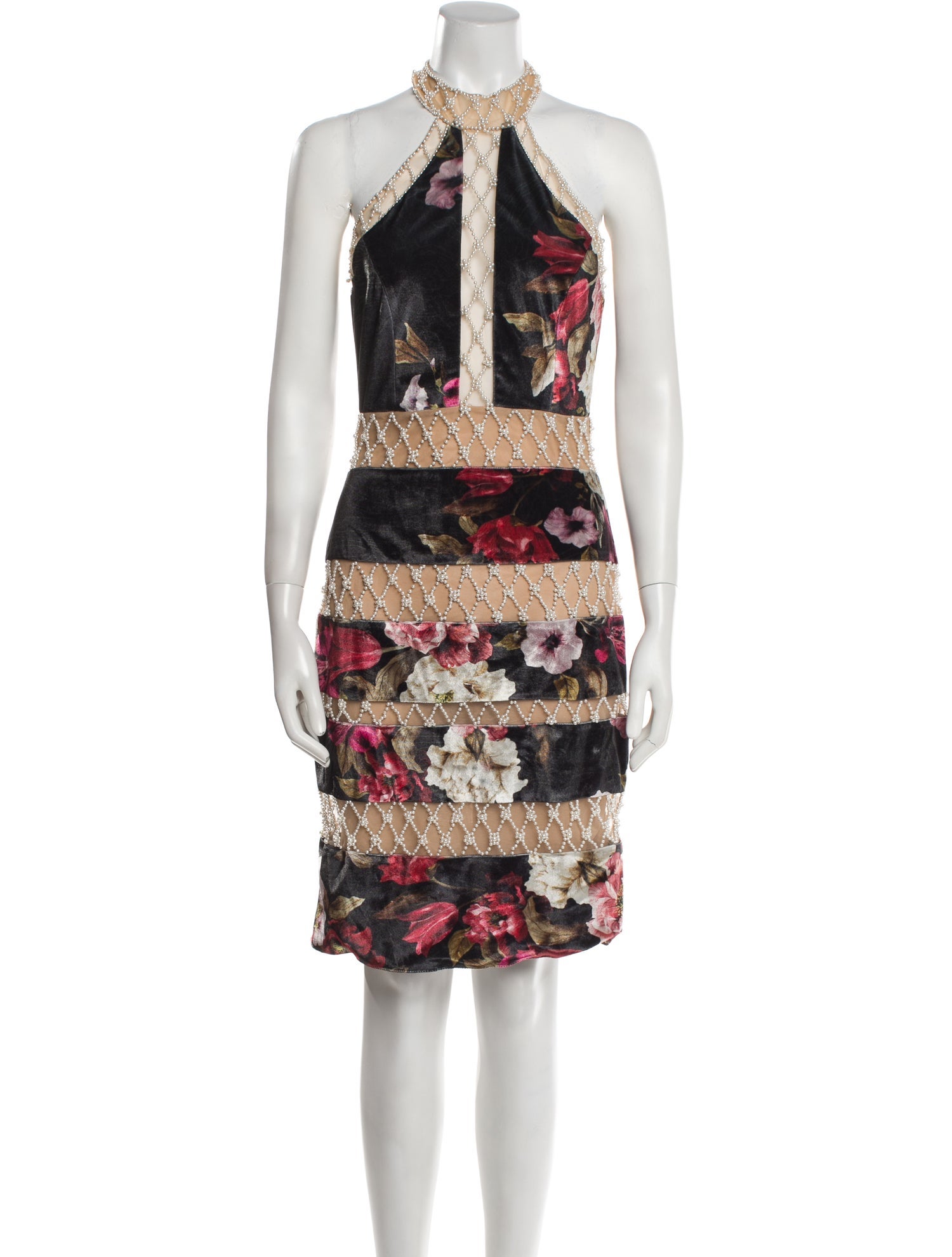 PatBO Printed Mini Dress