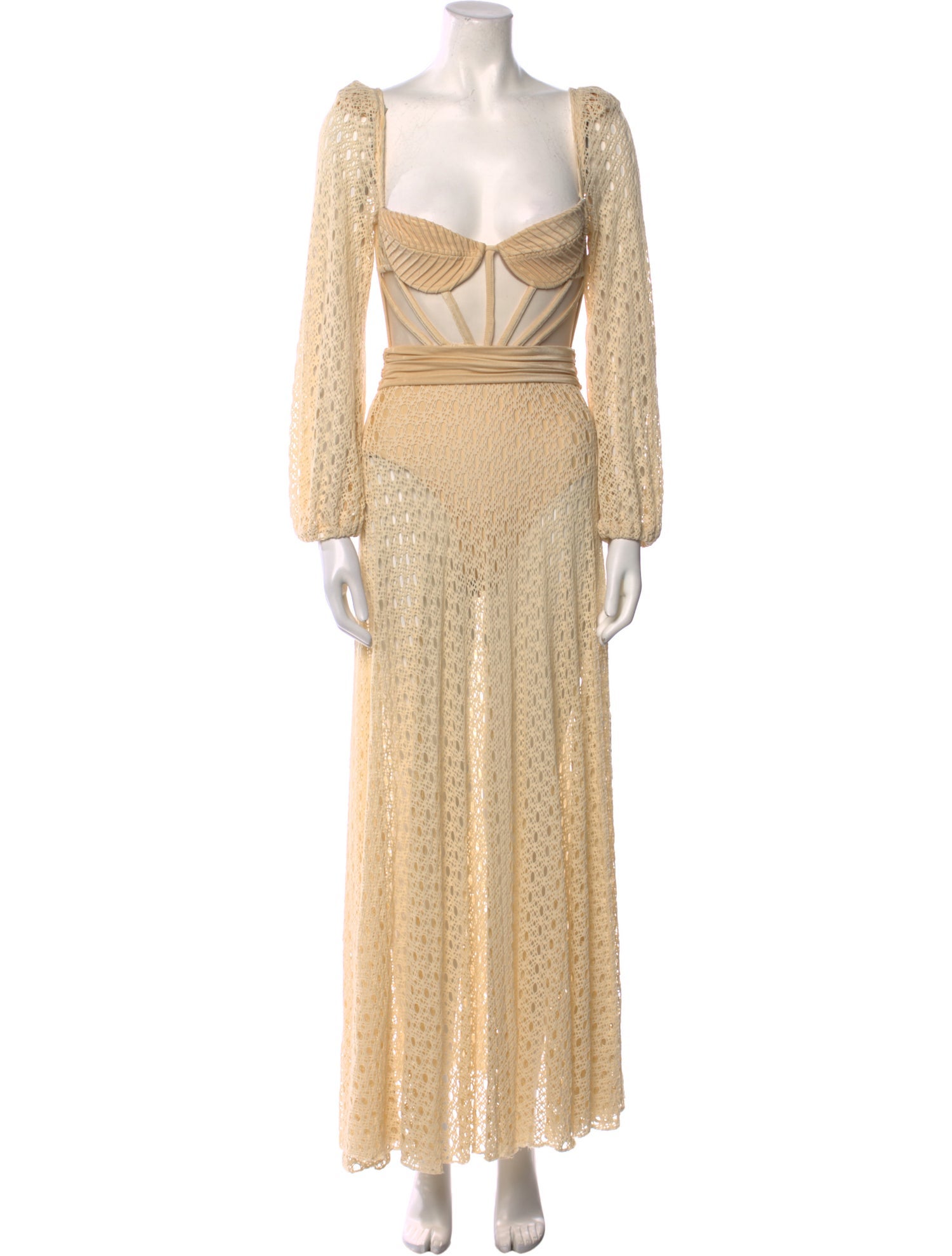 PatBO V-Neck Long Dress