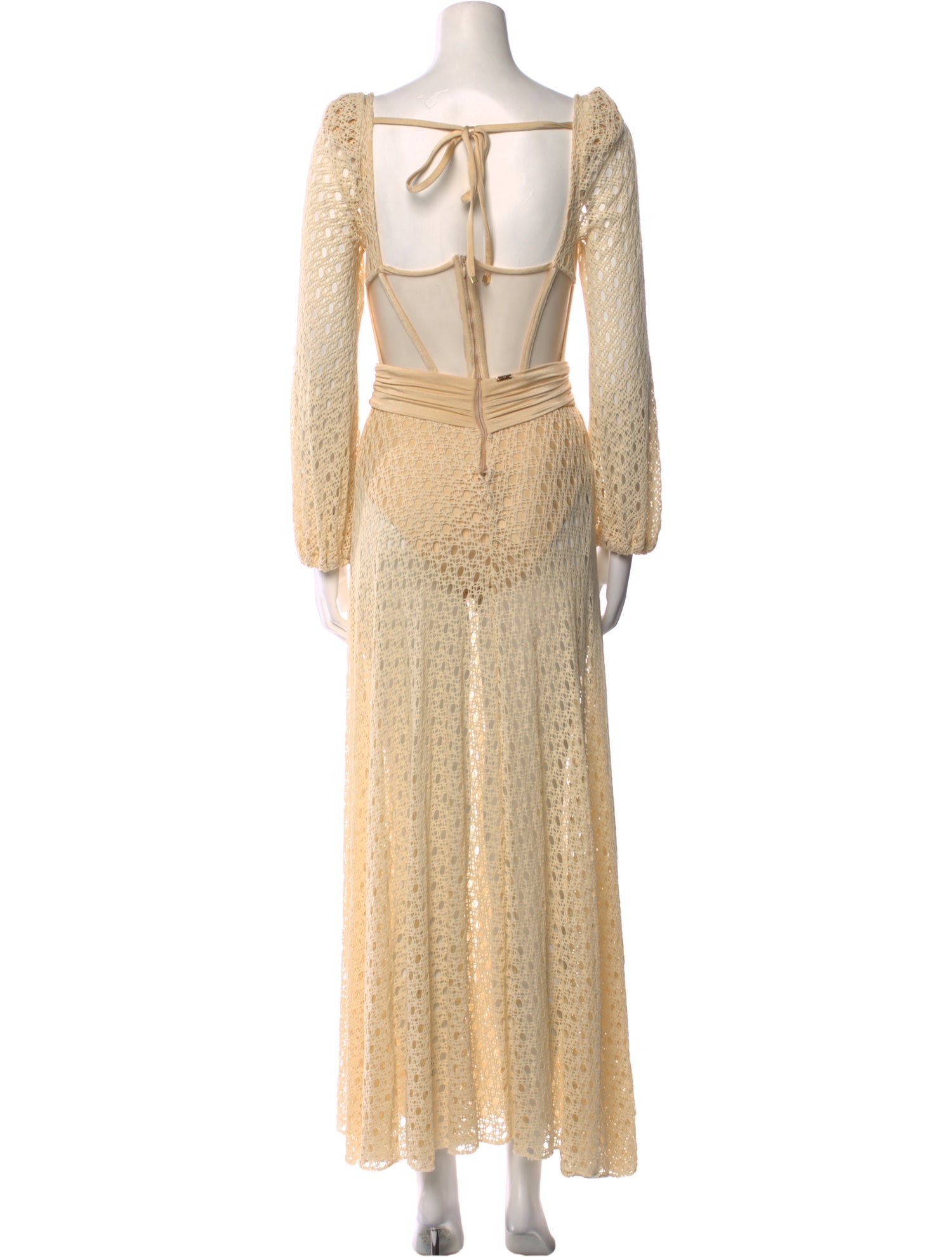 PatBO V-Neck Long Dress