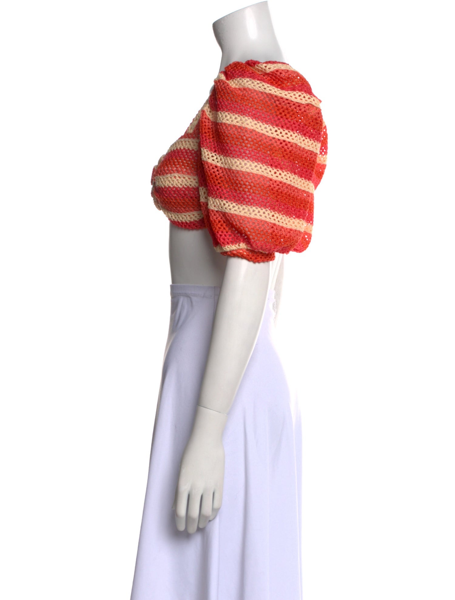 PatBO Plaid Print Square Neckline Crop Top