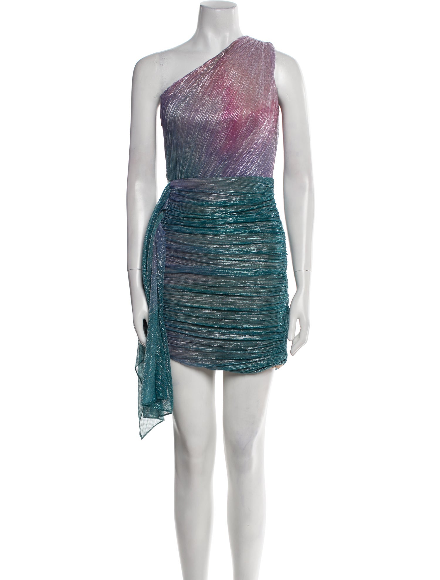 PatBO Colorblock Pattern Mini Dress w/ Tags