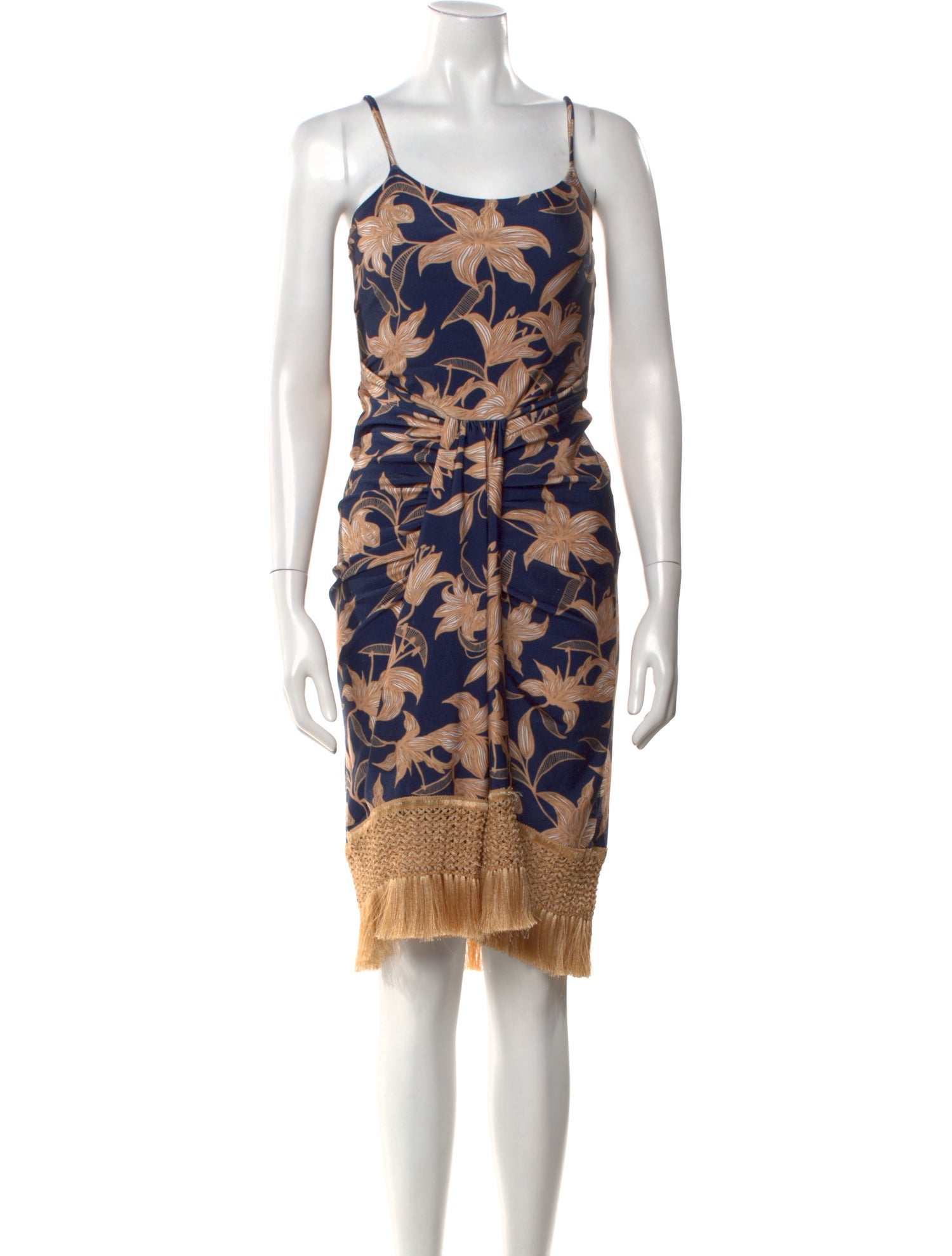 PatBO Printed Midi Length Dress