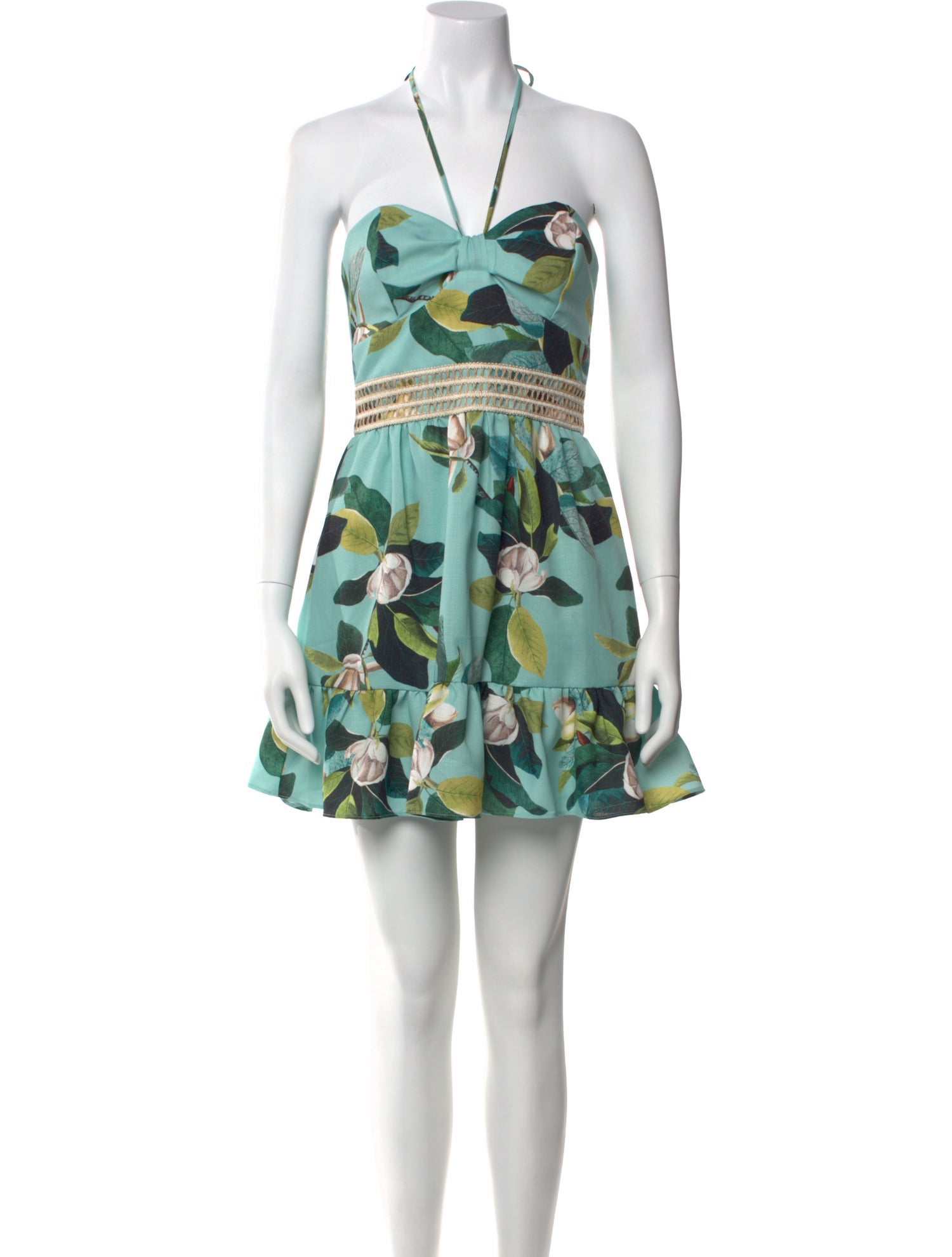 PatBO Floral Print Mini Dress w/ Tags