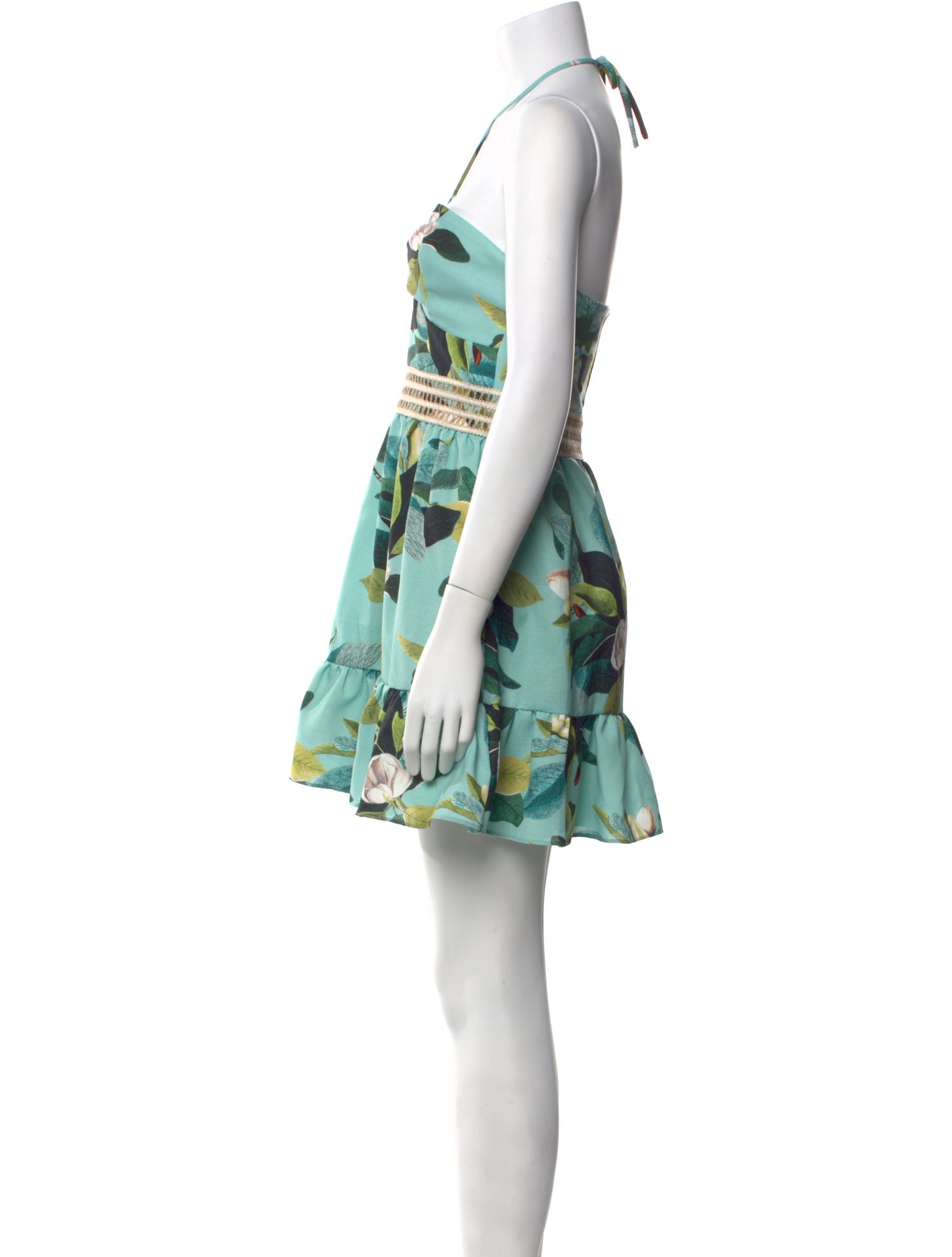 PatBO Floral Print Mini Dress w/ Tags