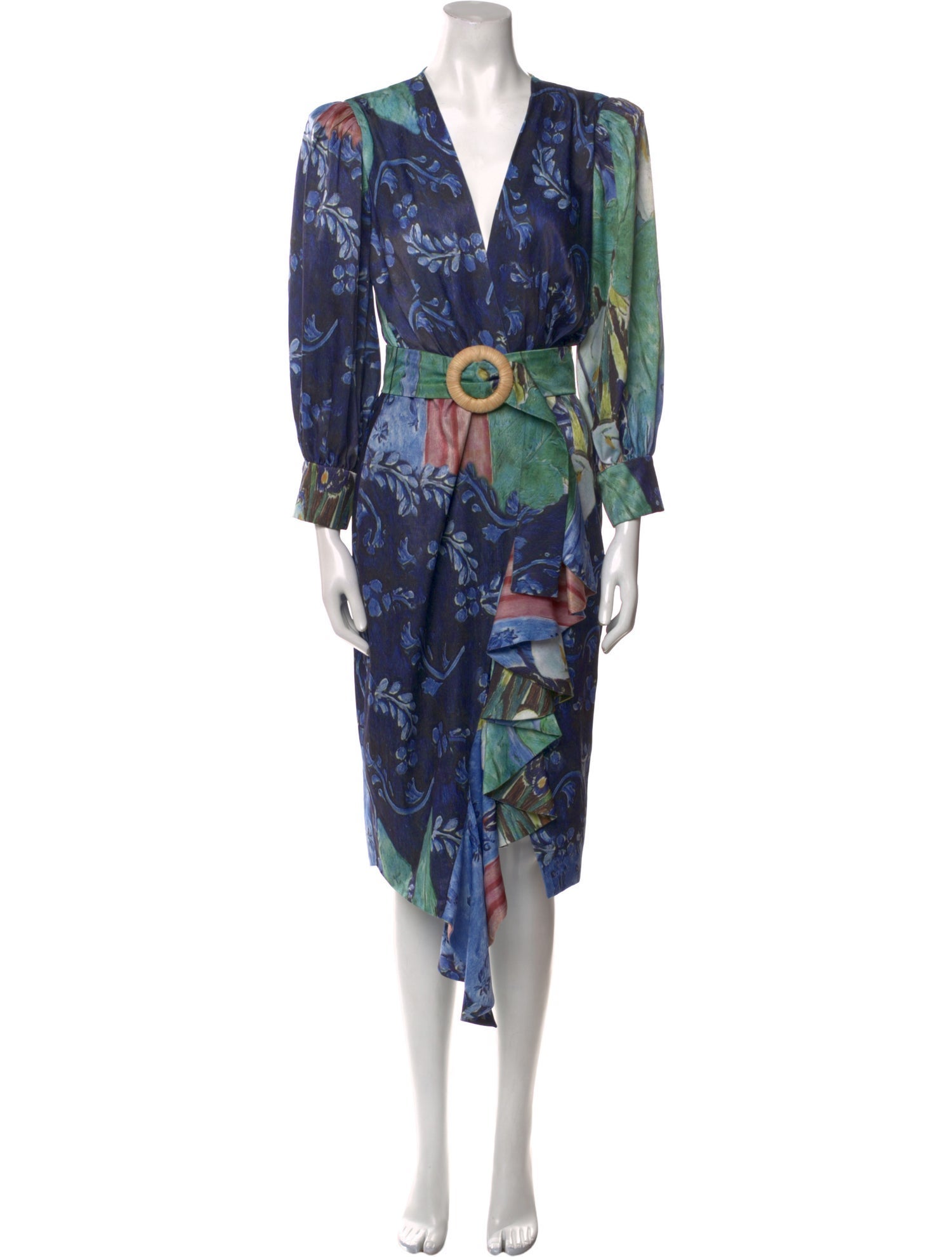 PatBO Printed Long Dress