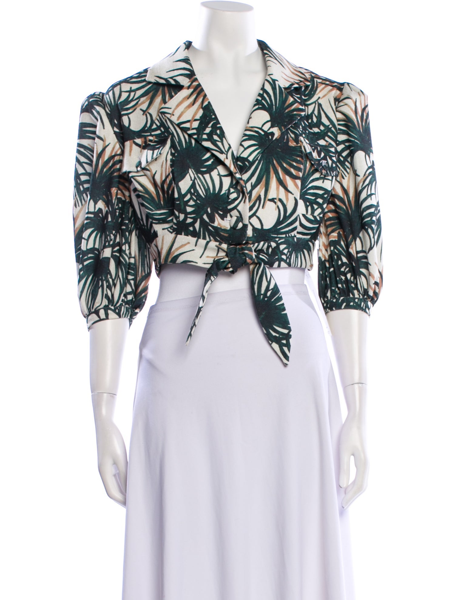 PatBO Printed Bolero