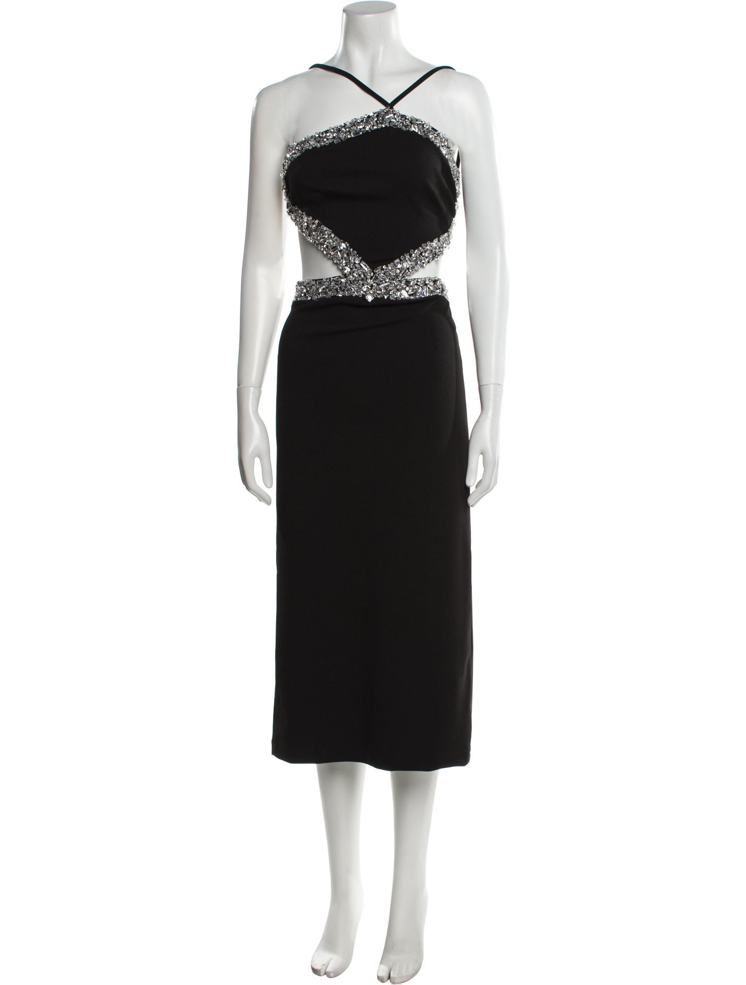 PatBO Halterneck Long Dress