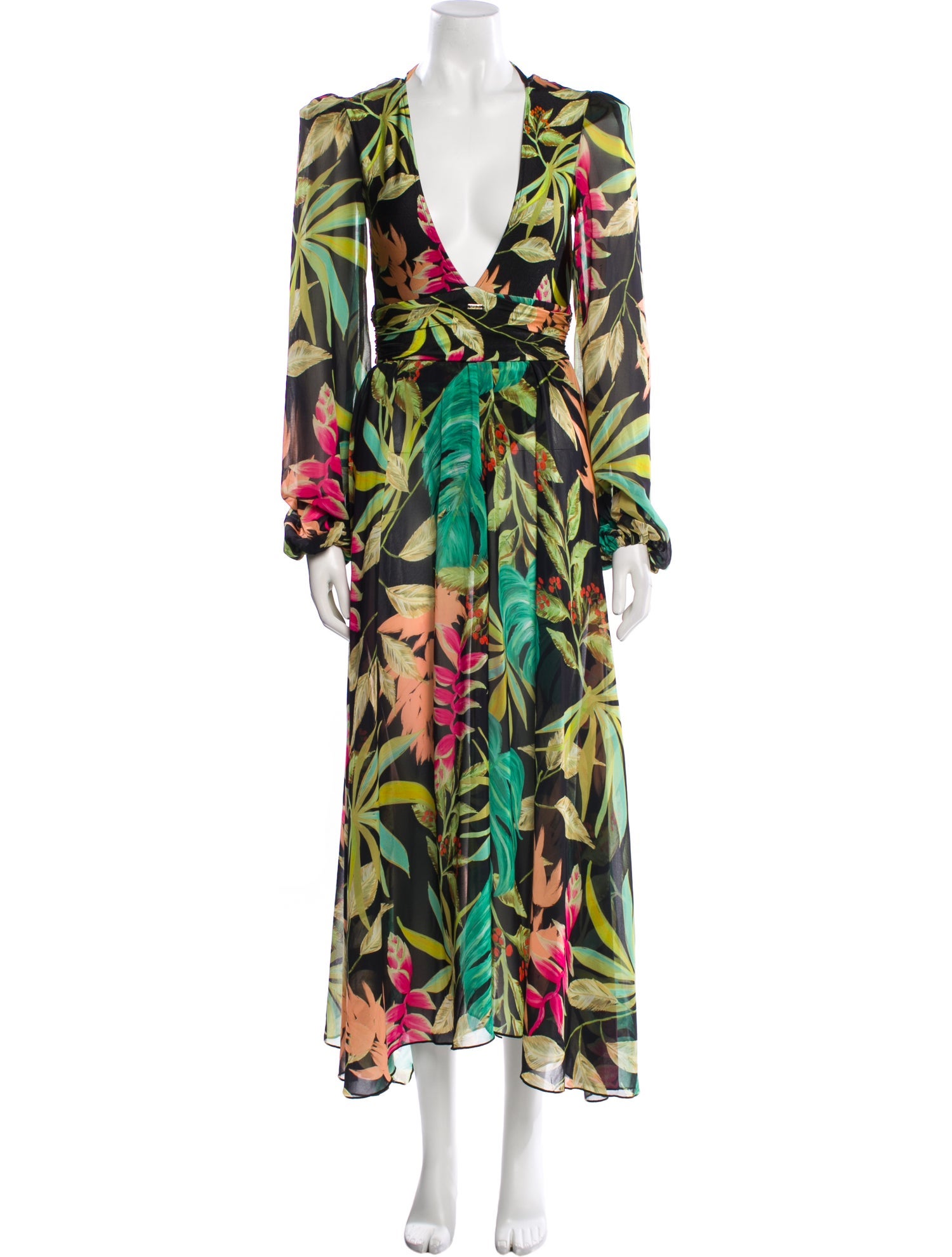 PatBO Nylon Long Dress