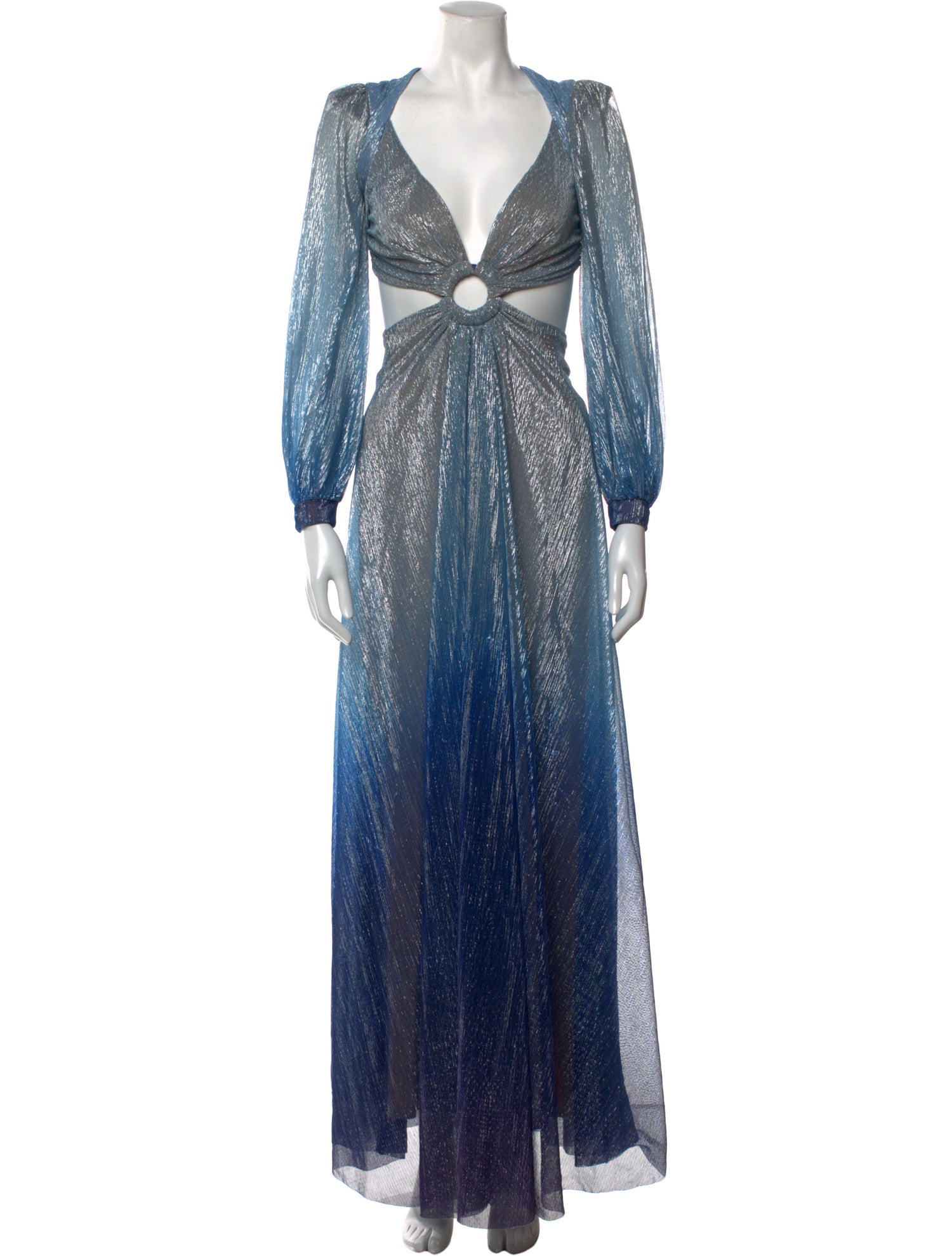 PatBO Printed Long Dress