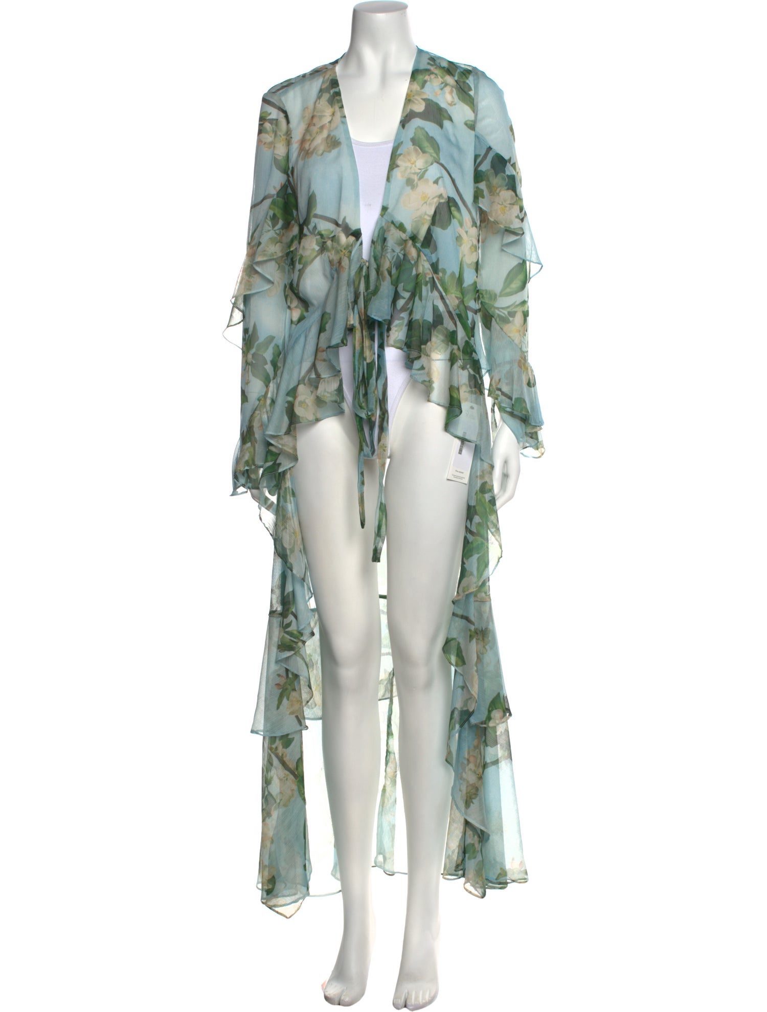 PatBO Floral Print Long Dress