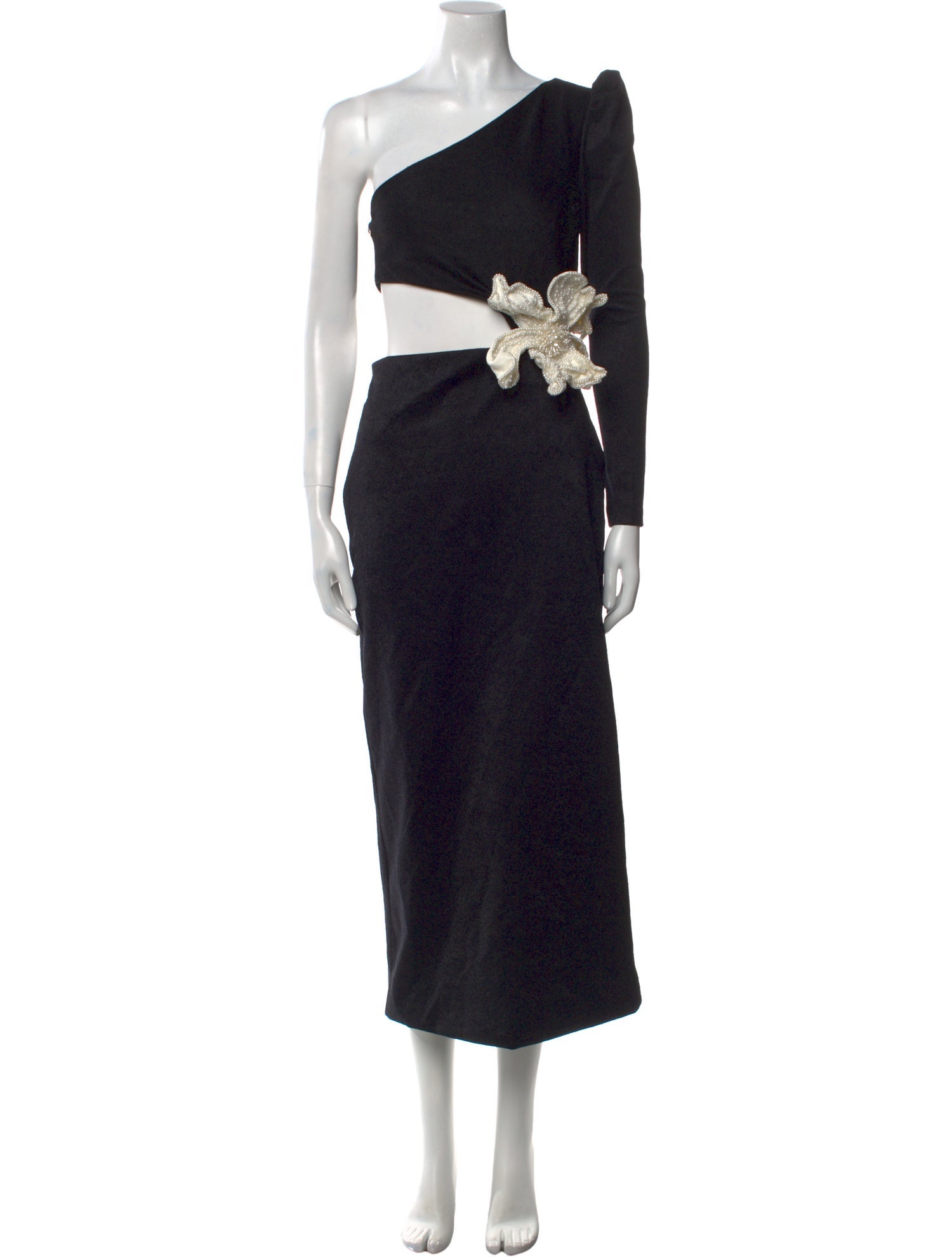 PatBO Floral Print Long Dress