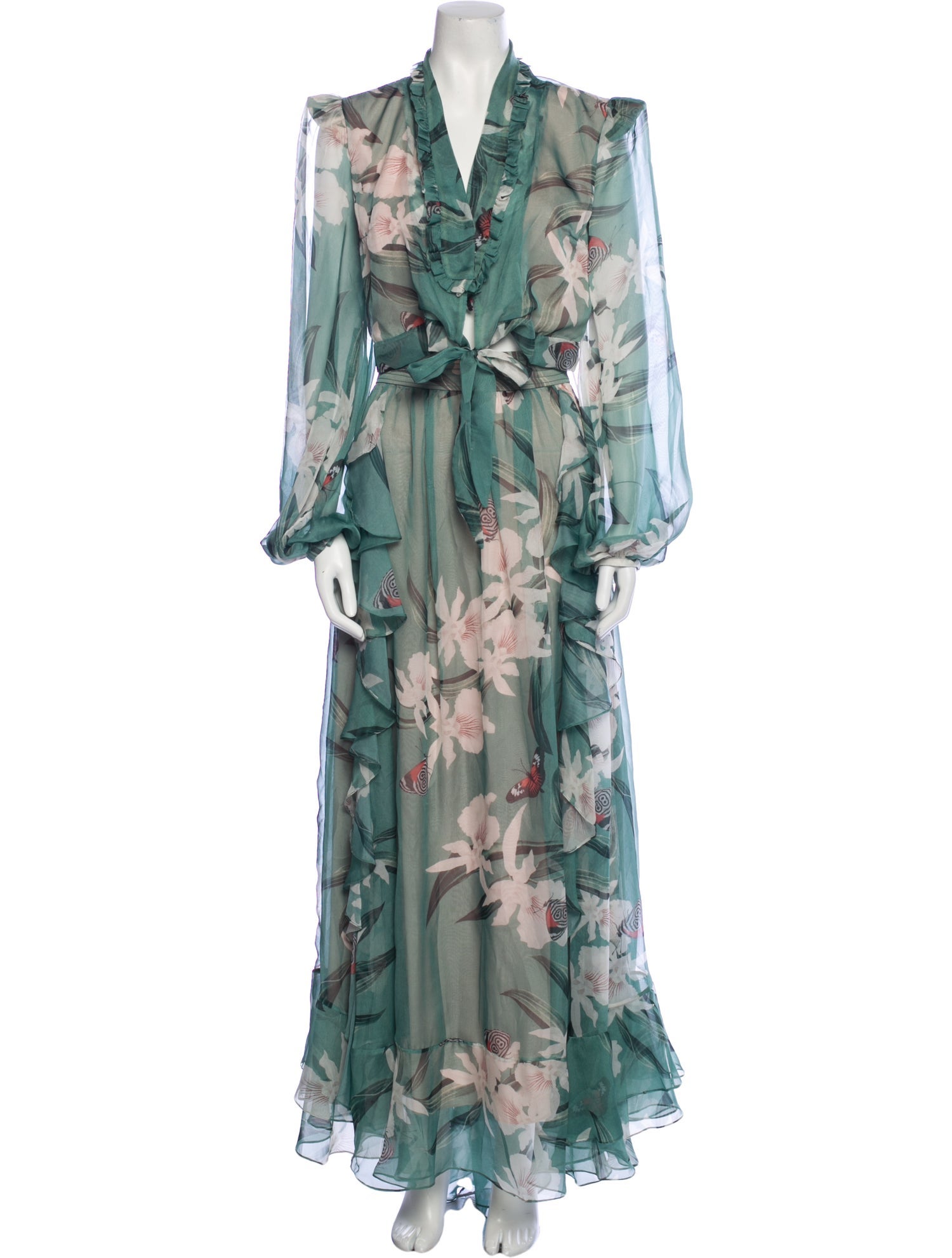 PatBO Floral Print Skirt Set