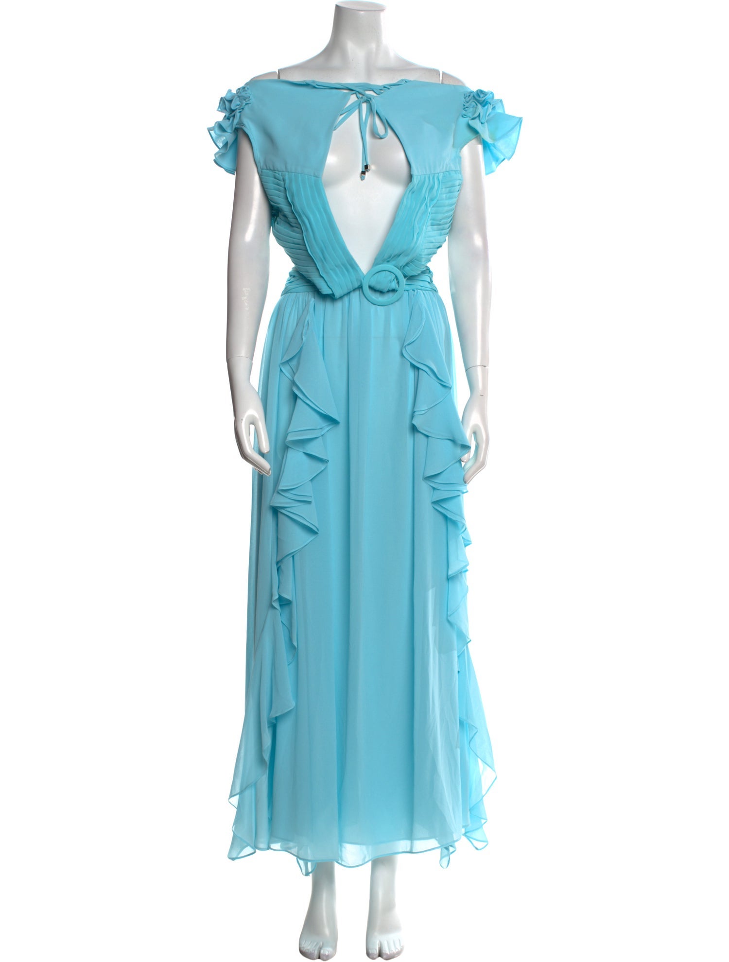 PatBO Off-The-Shoulder Long Dress