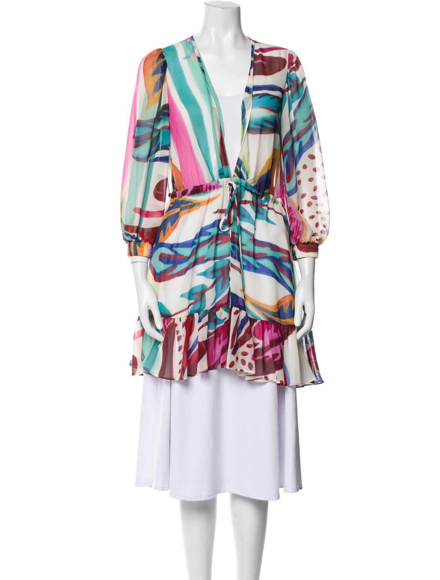 PatBO Printed Robe