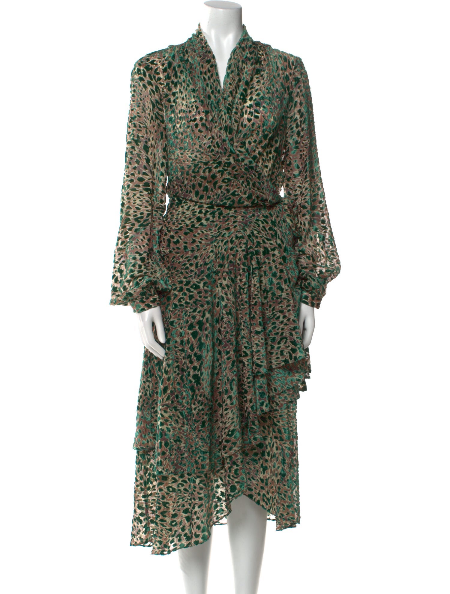 PatBO Animal Print Mini Dress