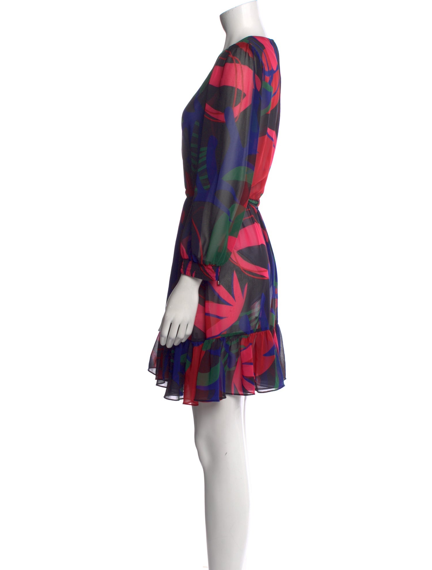 PatBO Printed Mini Dress