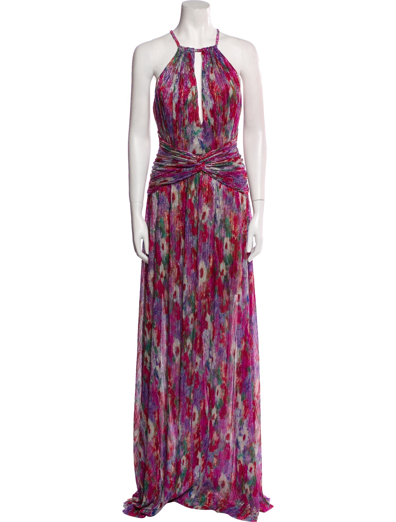 PatBO Printed Long Dress
