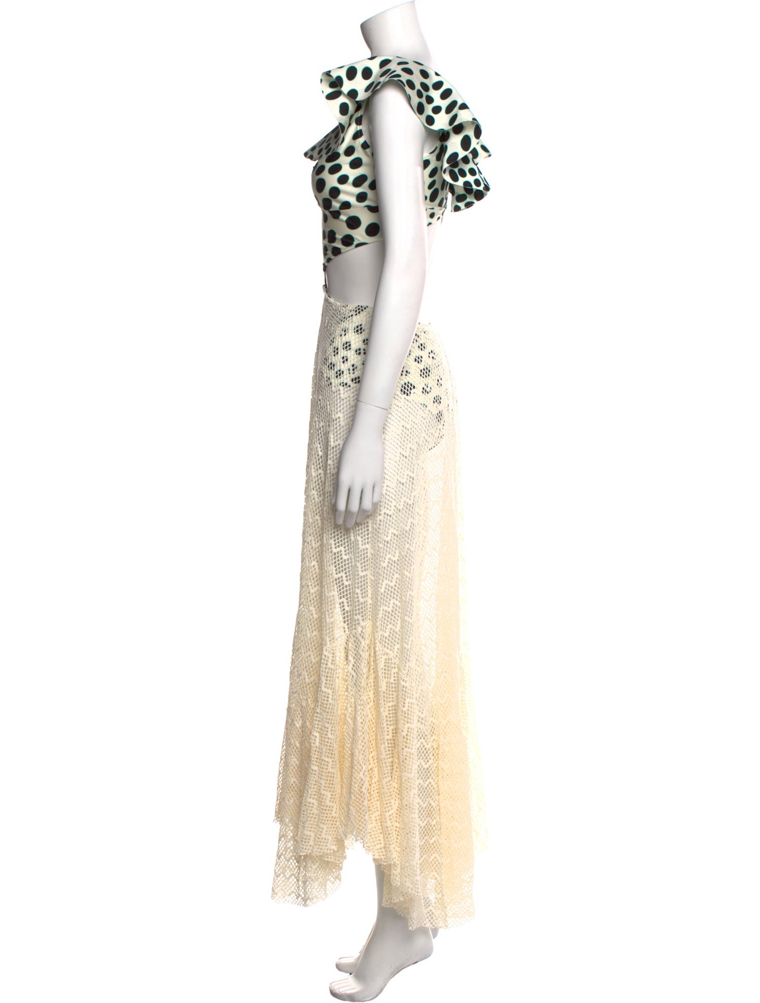 PatBO Printed Long Dress w/ Tags