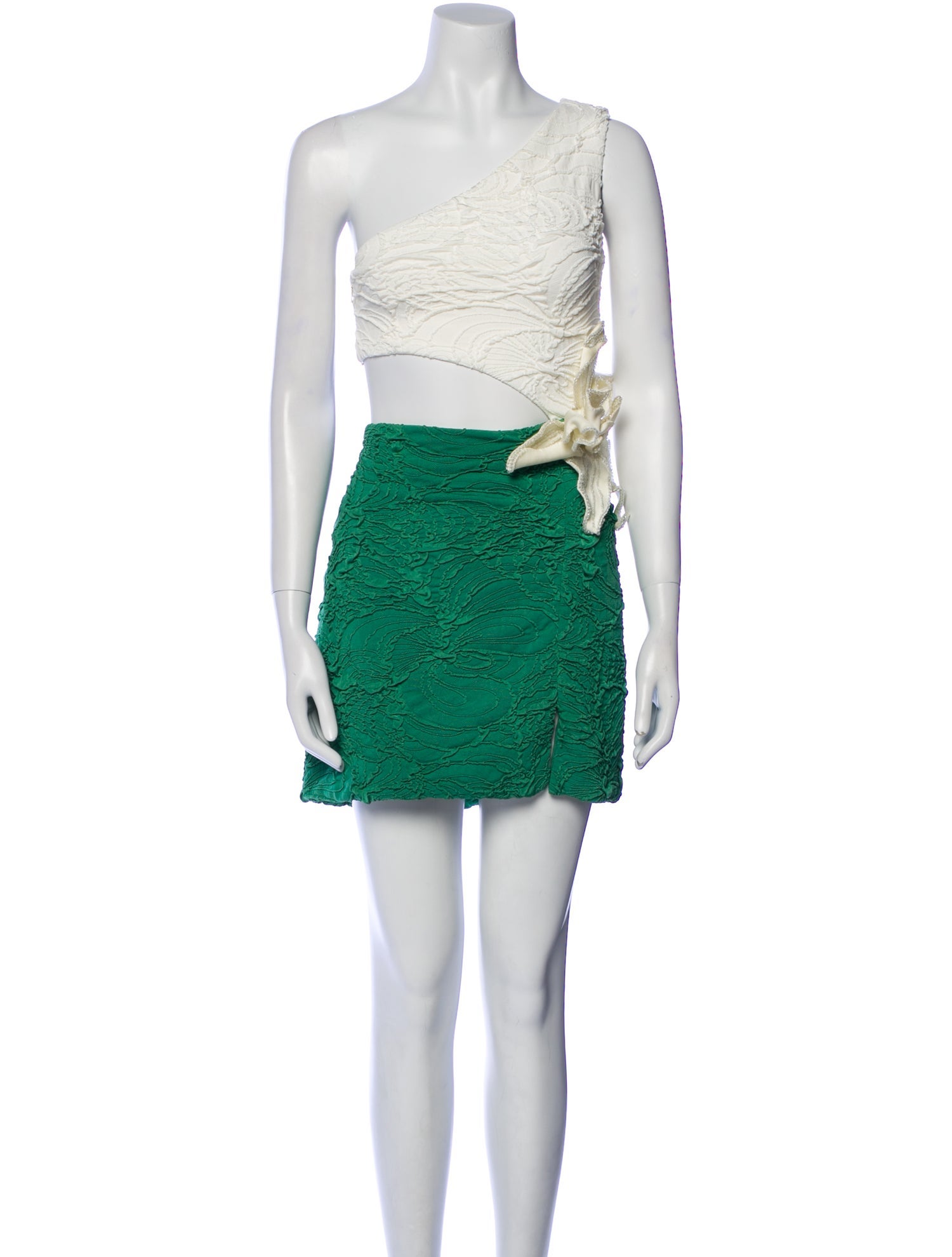 PatBO One-Shoulder Mini Dress