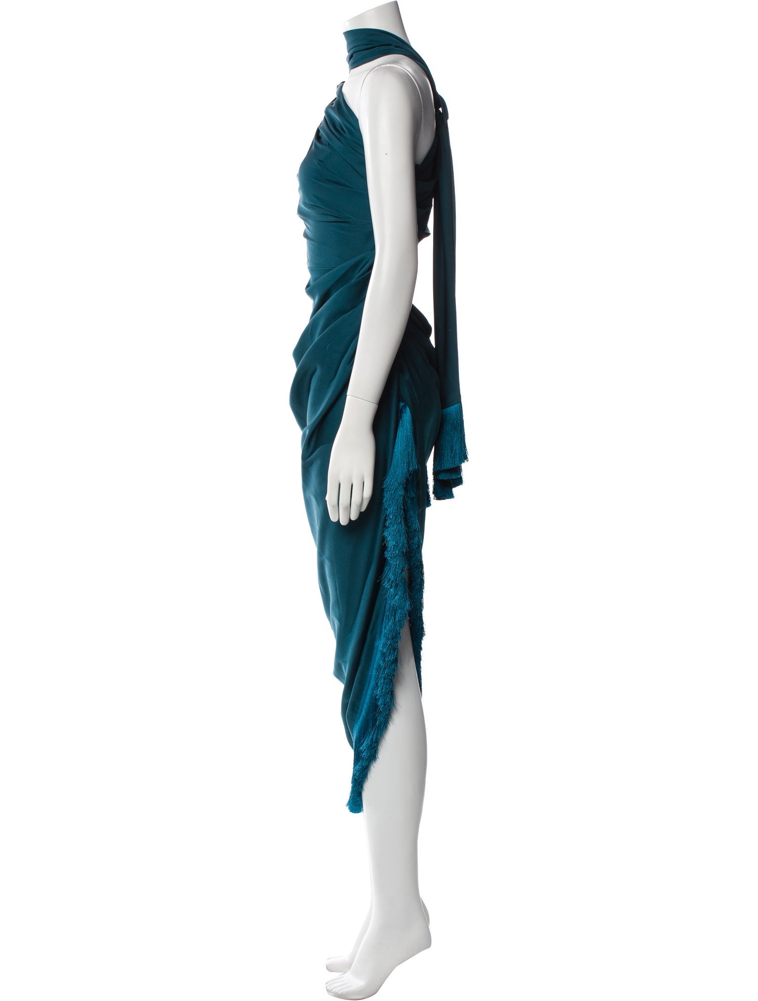 PatBO Cowl Neck Long Dress