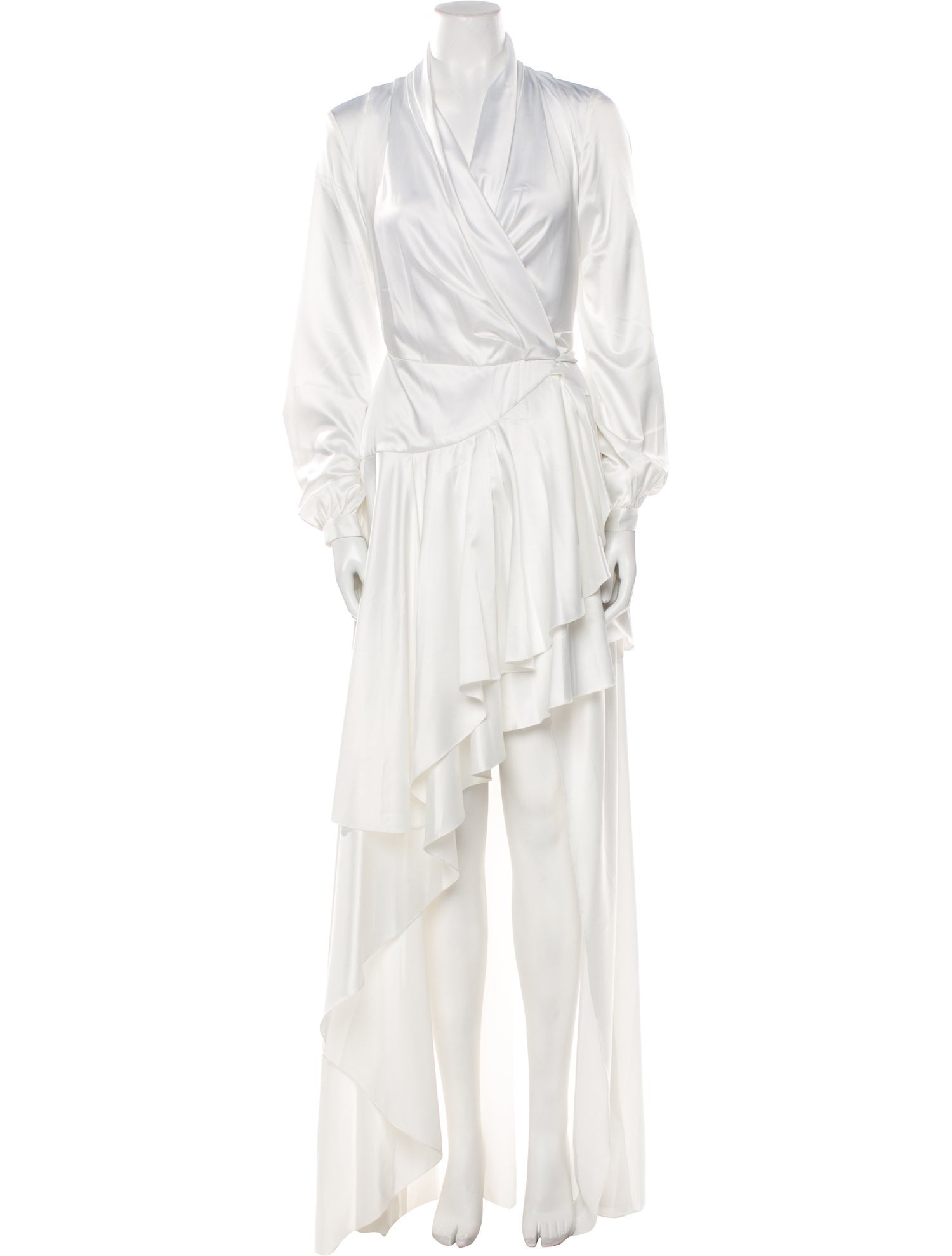 PatBO V-Neck Mini Dress