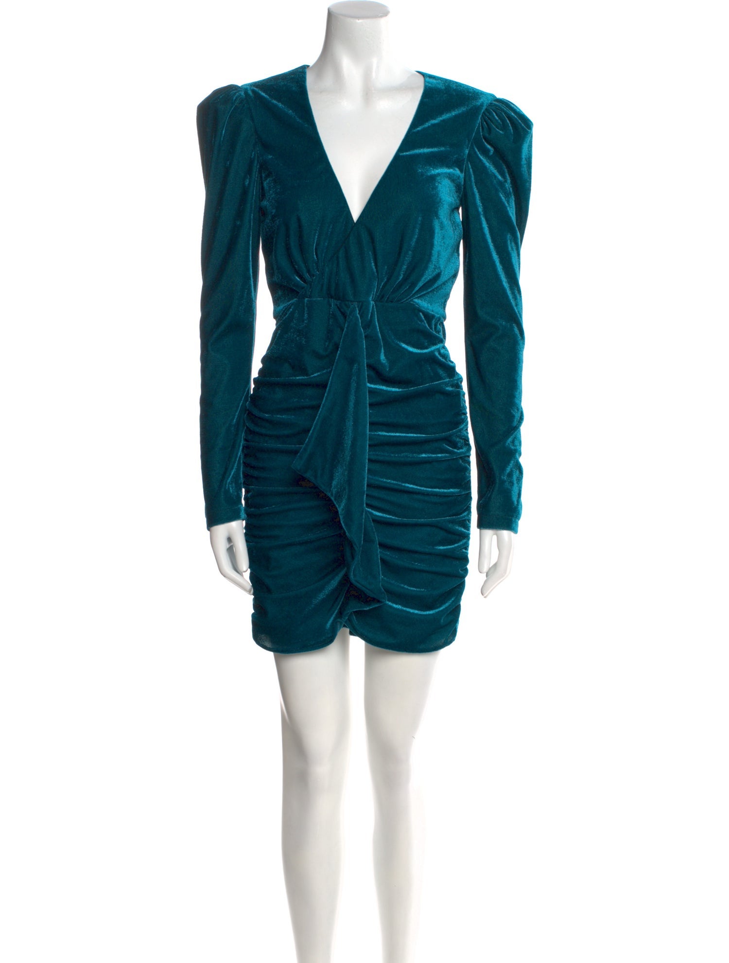 PatBO V-Neck Mini Dress