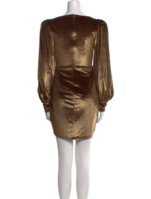 PatBO V-Neck Mini Dress