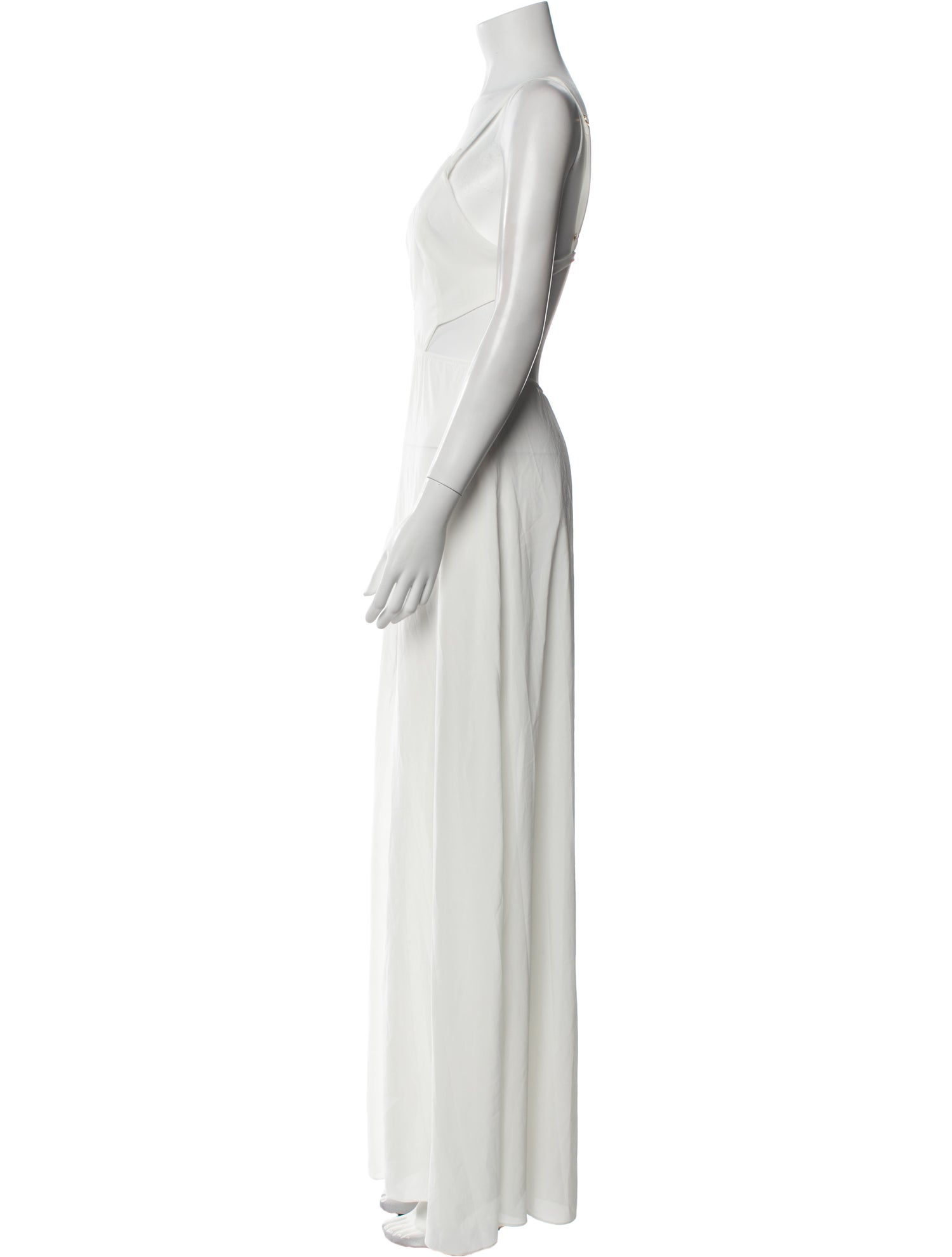 PatBO V-Neck Long Dress