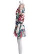 PatBO Printed Mini Dress