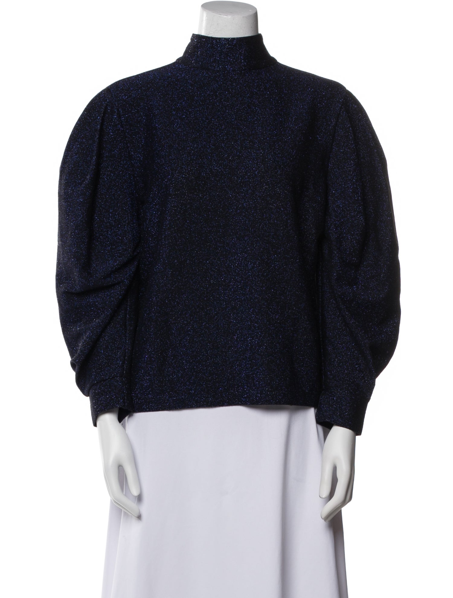 PatBO Turtleneck Long Sleeve Sweatshirt