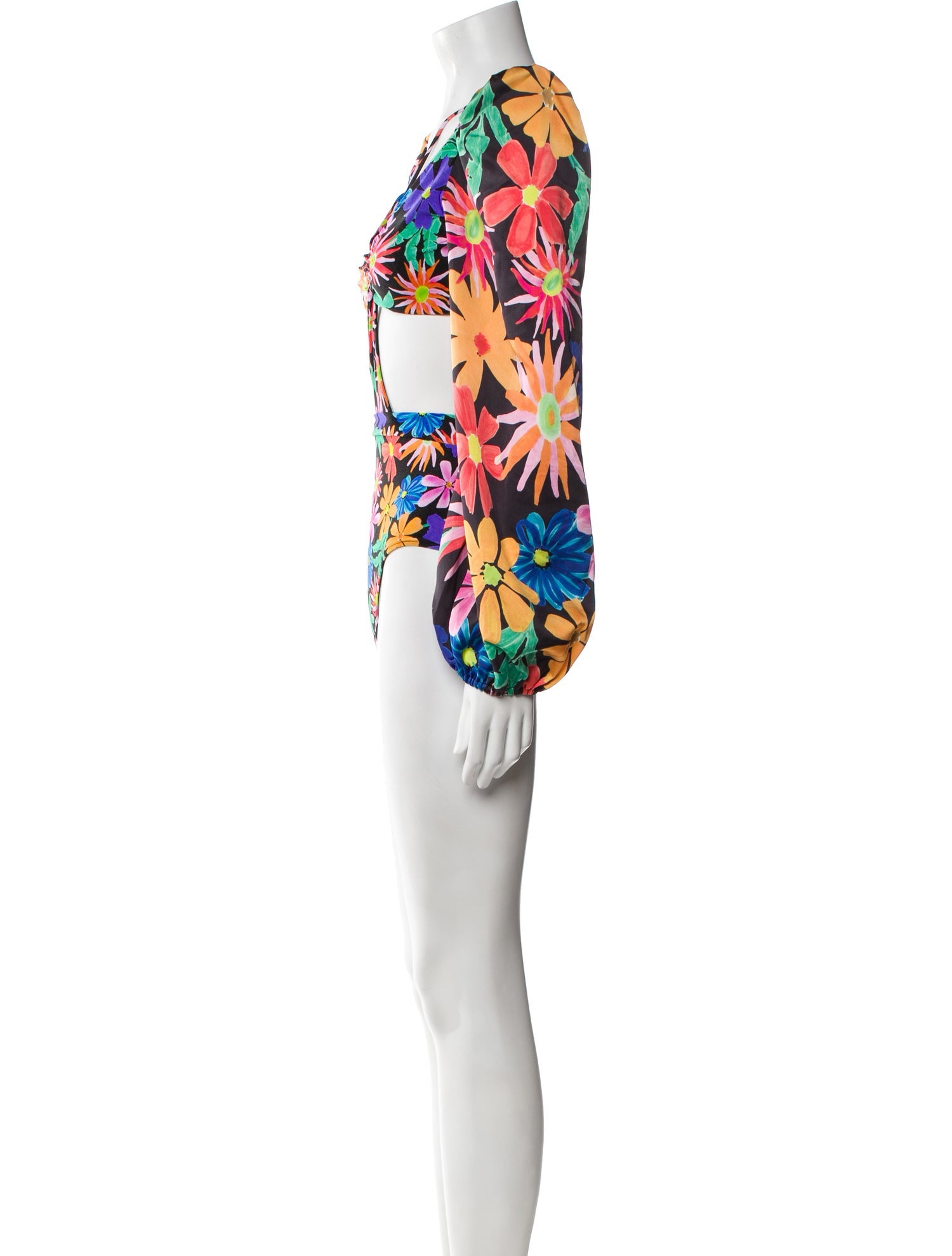 PatBO Floral Print One-Piece w/ Tags