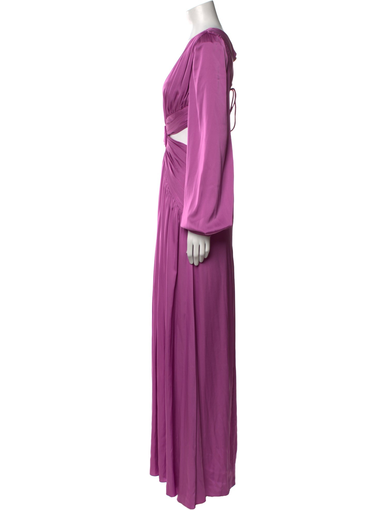 PatBO V-Neck Long Dress