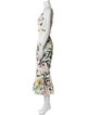 PatBO Floral Print Long Dress