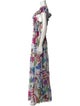 PatBO Floral Print Long Dress