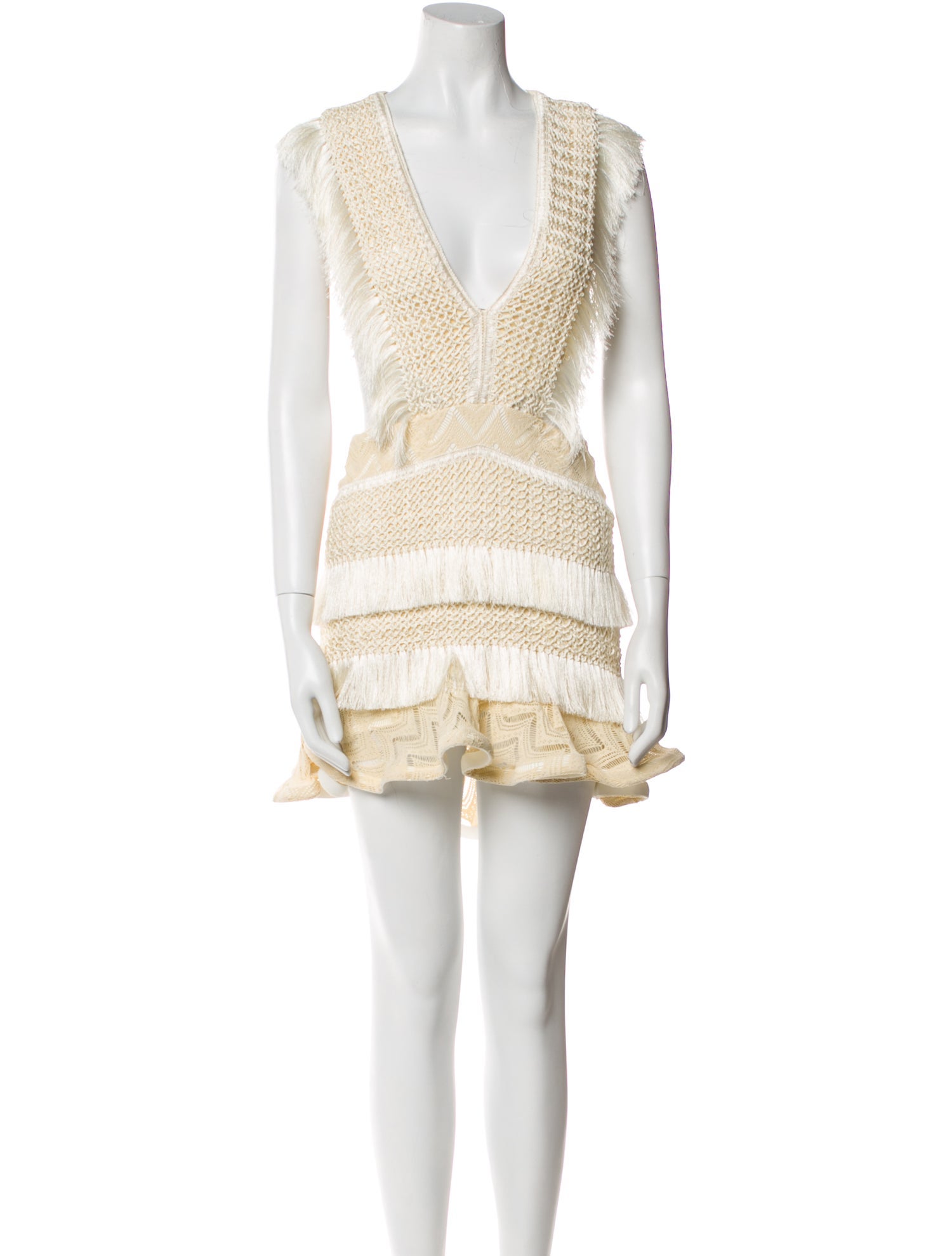 PatBO Printed Mini Dress