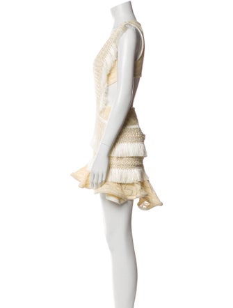 PatBO Printed Mini Dress