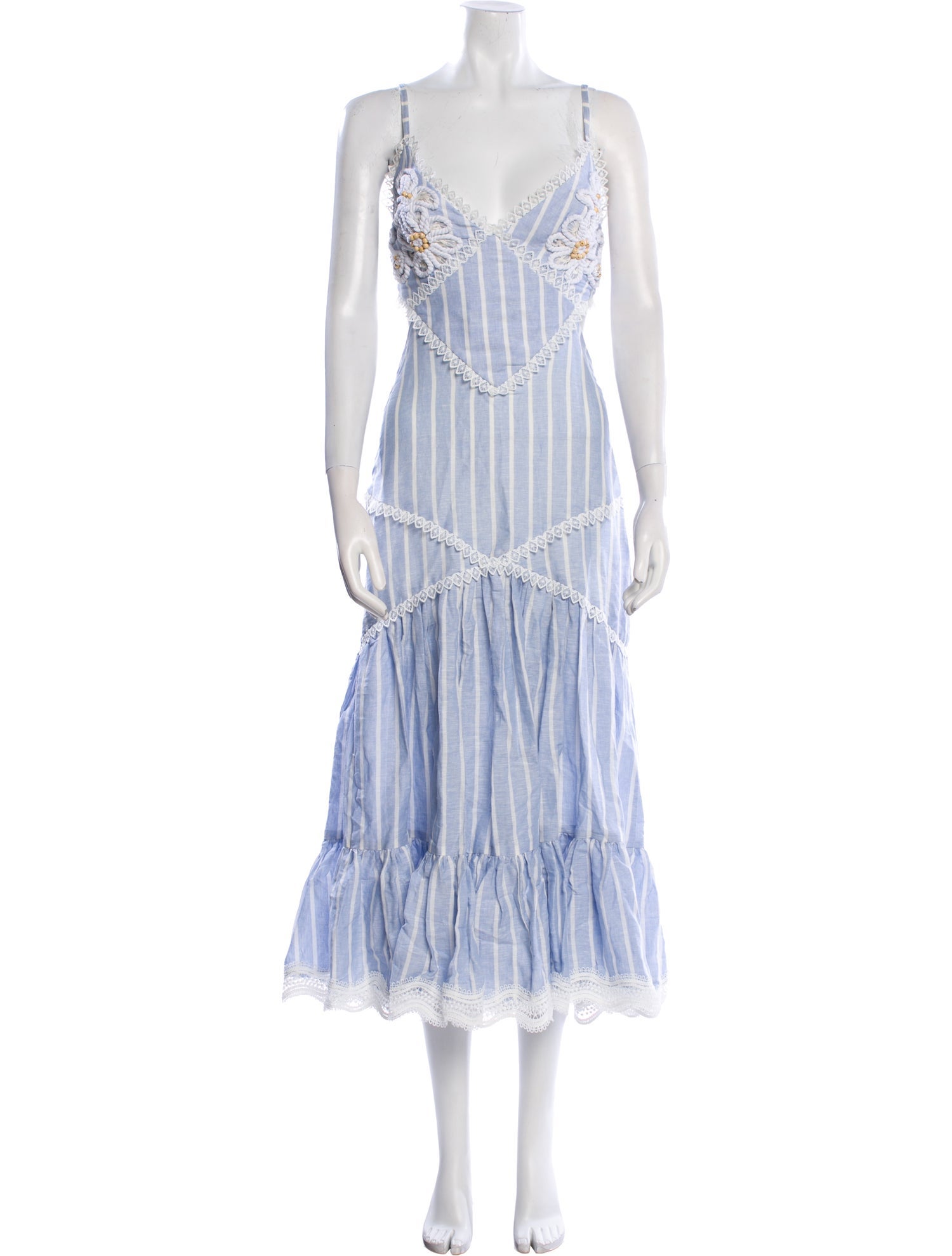 PatBO Linen Long Dress